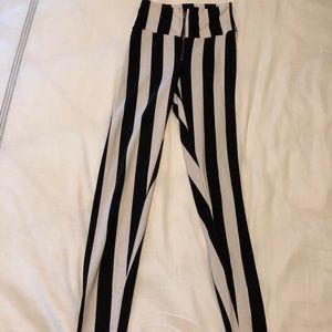 Black and white leggings